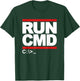 Funny Run CMD Programming Coding T-Shirt - T-Shirt | Forest