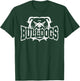Bulldogs School Sports Fan Team Spirit T-Shirt - T-Shirt | Forest