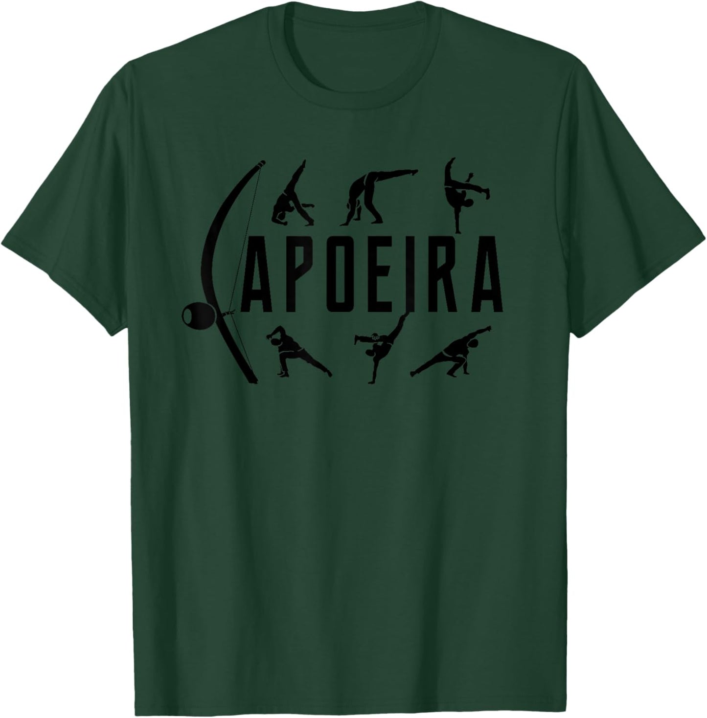 Funny Capoeira Berimbau Instrument Lover Gift Women T-Shirt - T-Shirt | Forest