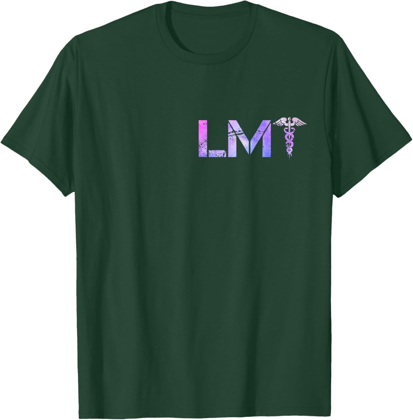 Subtle LMT Gift, Licensed Massage Therapist T-Shirt - T-Shirt | Forest
