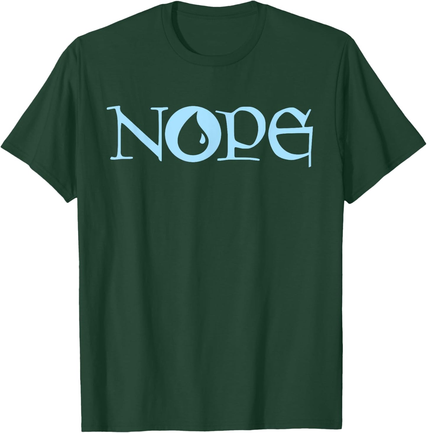 NOPE | Blue Magic | Island Mana Symbol T-Shirt - T-Shirt | Forest