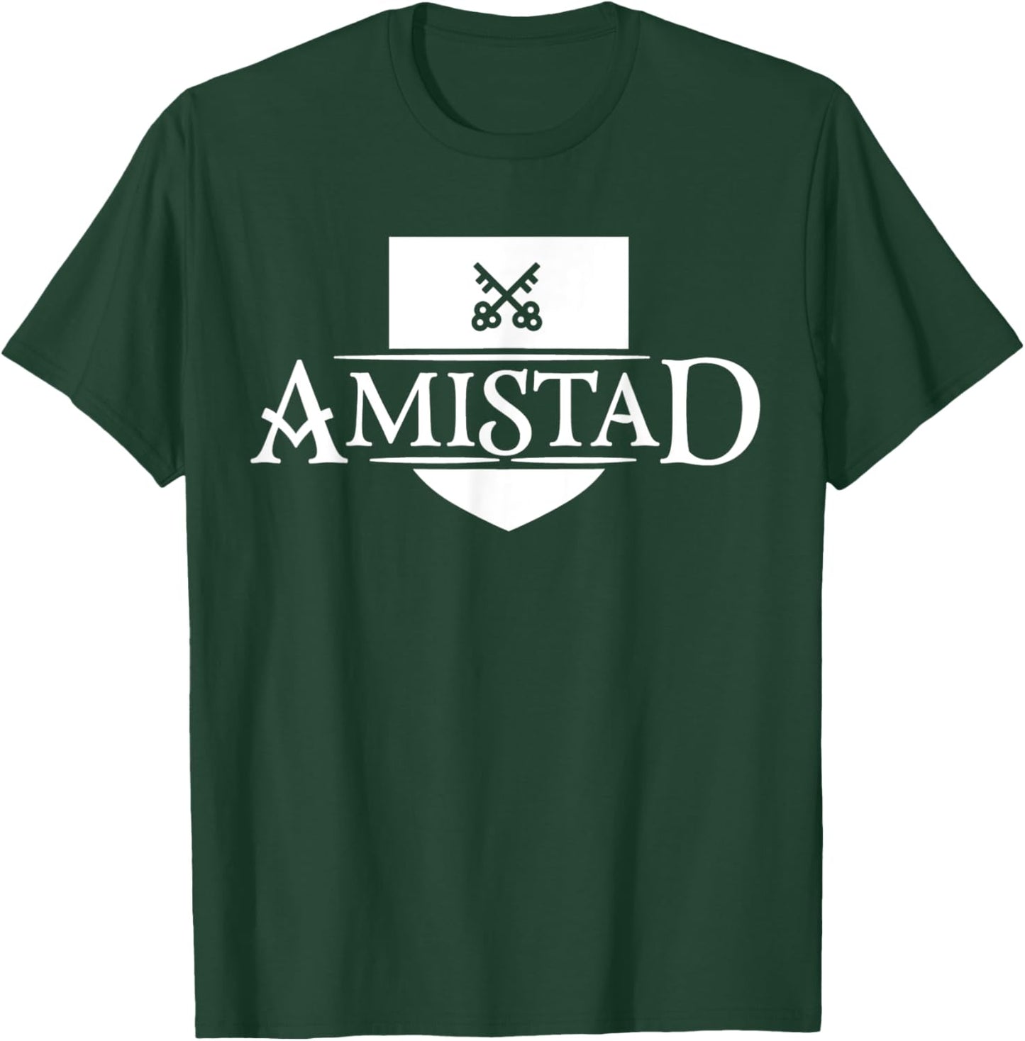 AMISTAD House of Friendship House Retro Friendship T-Shirt - T-Shirt | Forest