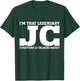 Jc Personal Name First Name Funny Jc T-Shirt - T-Shirt | Forest