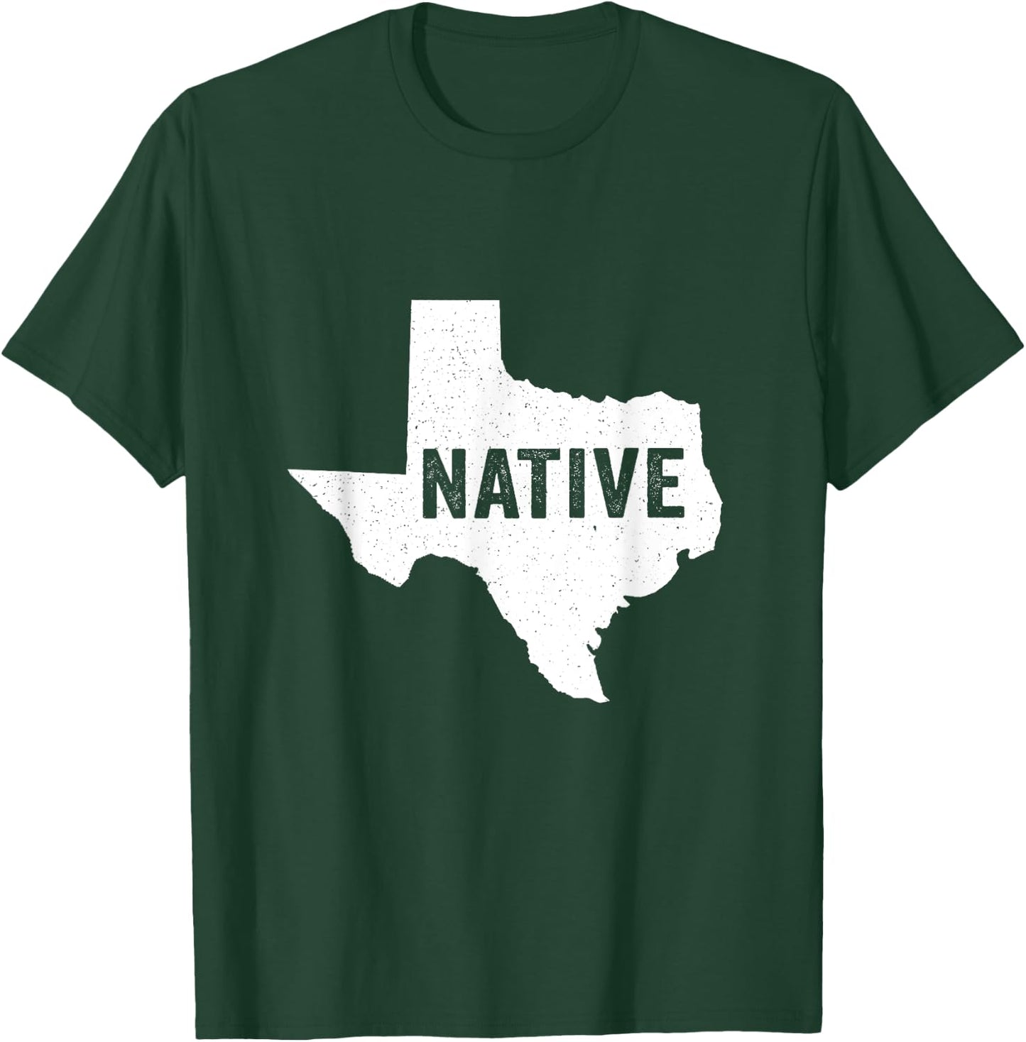 Native Texan Patriotic American Born USA Texas Lonestar Love T-Shirt - T-Shirt | Forest