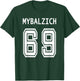 Sports Player Mybalzich 69 Funny Adult T-Shirt - T-Shirt | Forest
