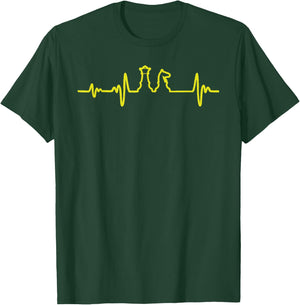 Chess Heartbeat T-Shirt - T-Shirt | Forest