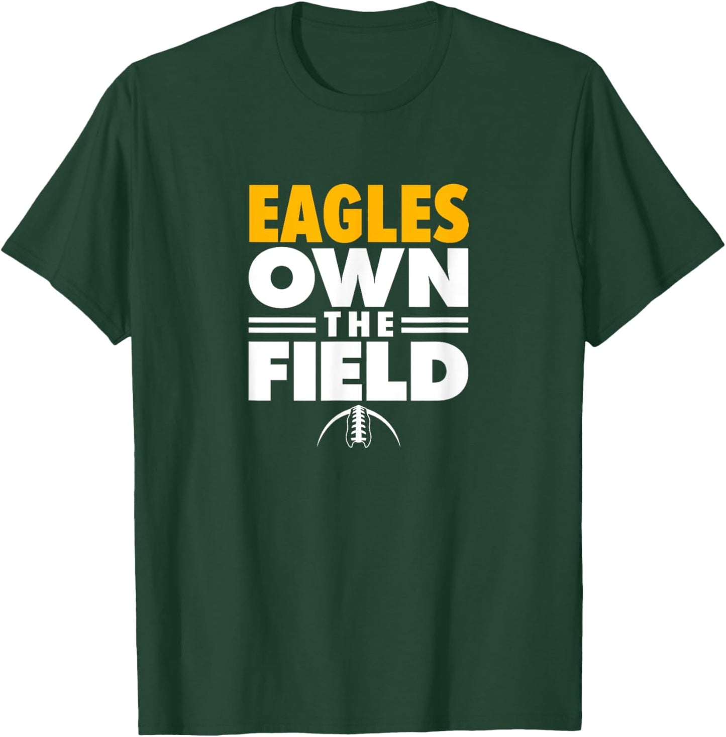 Liberty North High School Own the Field T-Shirt - T-Shirt | Forest