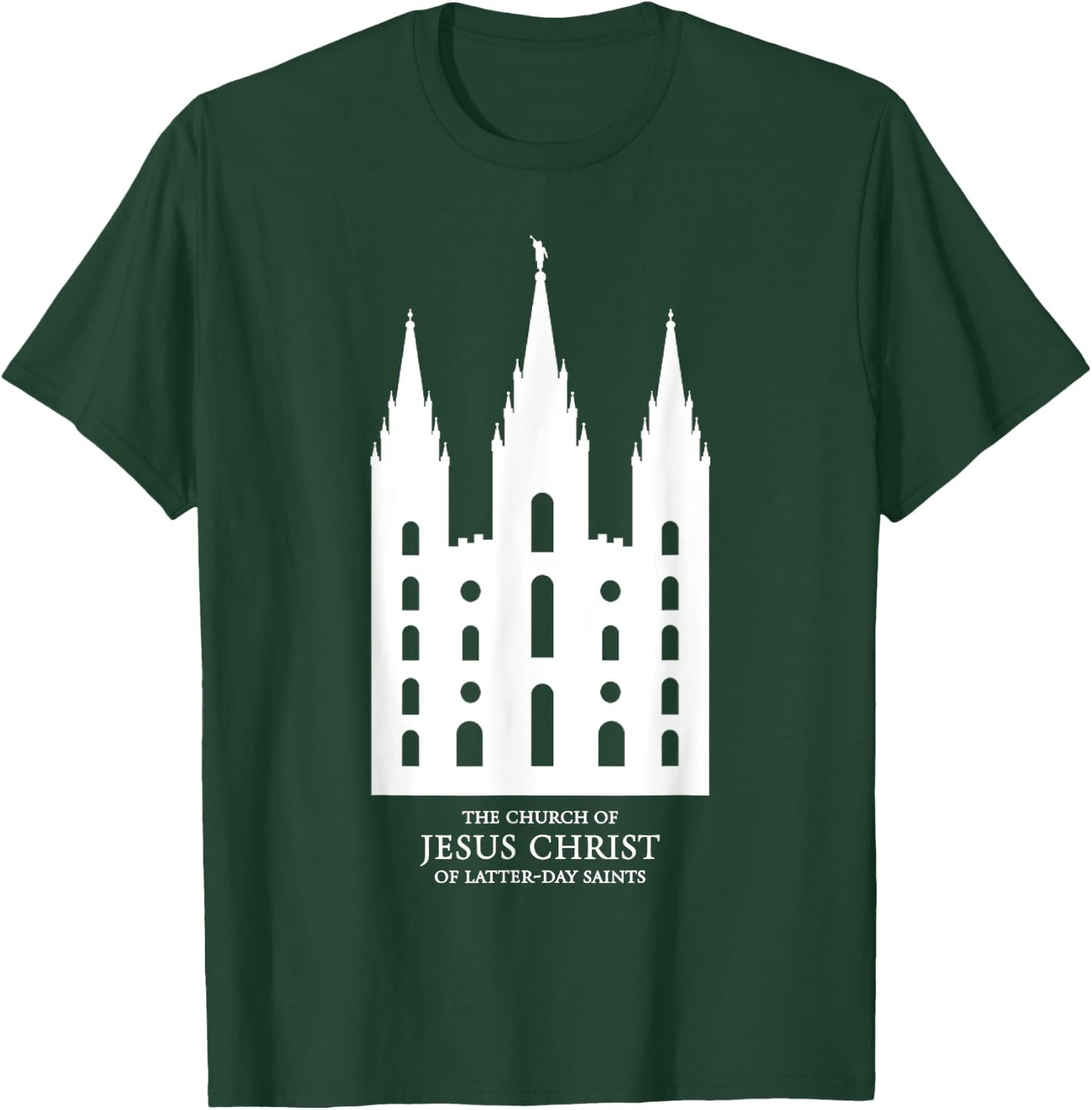 Mormon Latter-day Saints Temple - Salt Lake City, Utah T-Shirt - T-Shirt | Forest