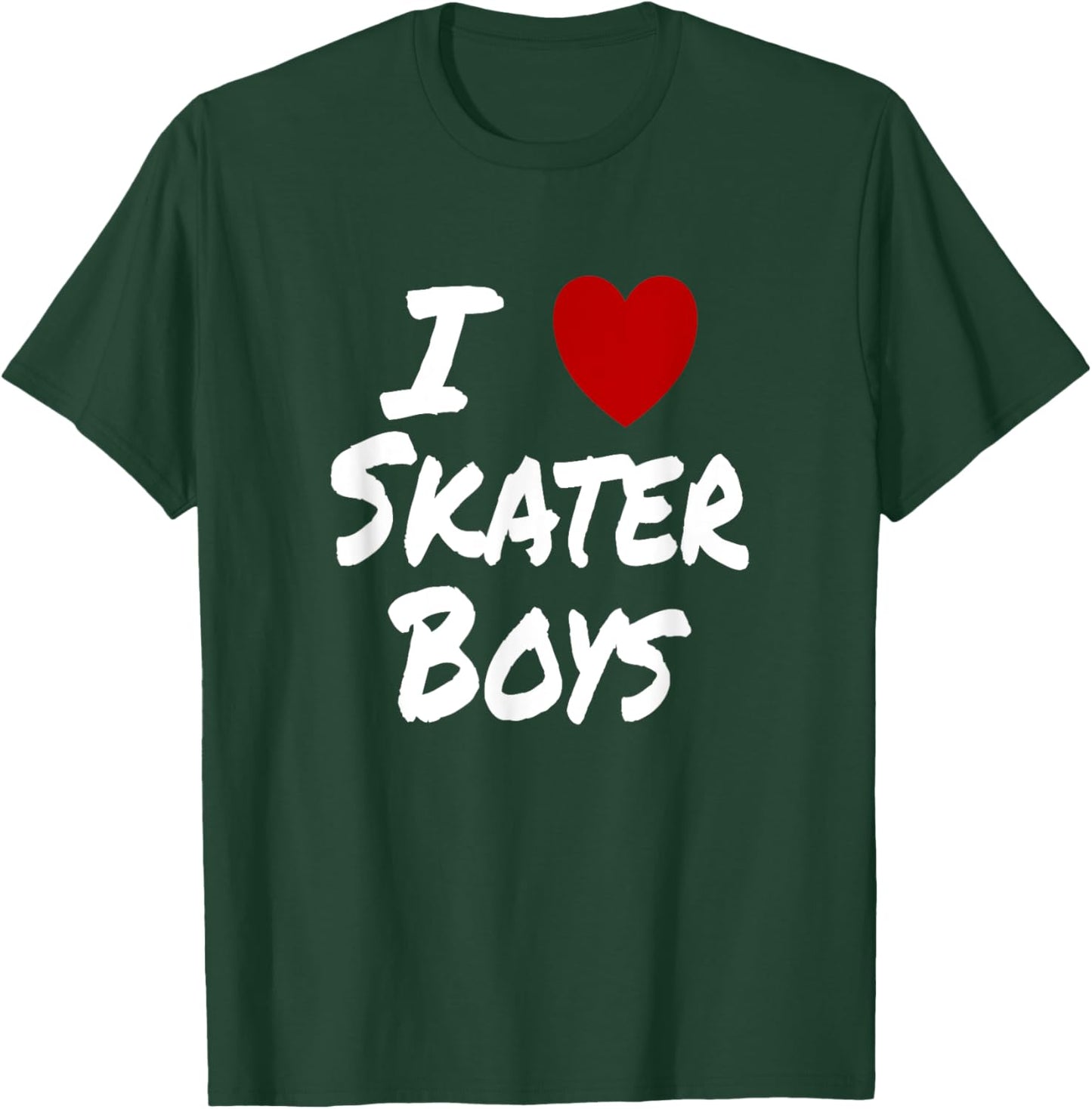 I Heart (Love) Skater Boys Alternative Emo Punk Sexy Hot T-Shirt - T-Shirt | Forest