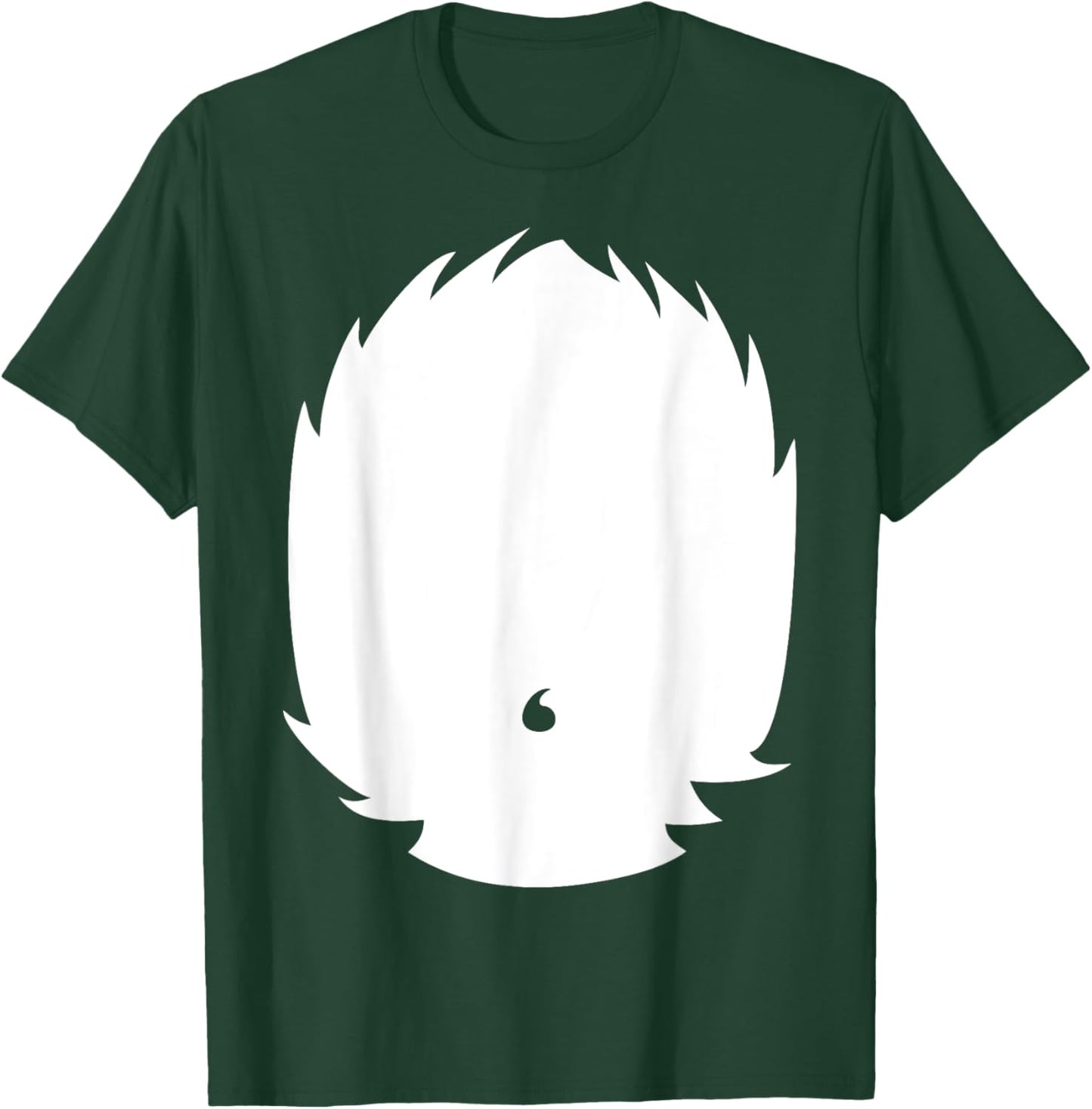 Animal Belly DIY Halloween Costume Badger Panda Raccoon Dog T-Shirt - T-Shirt | Forest