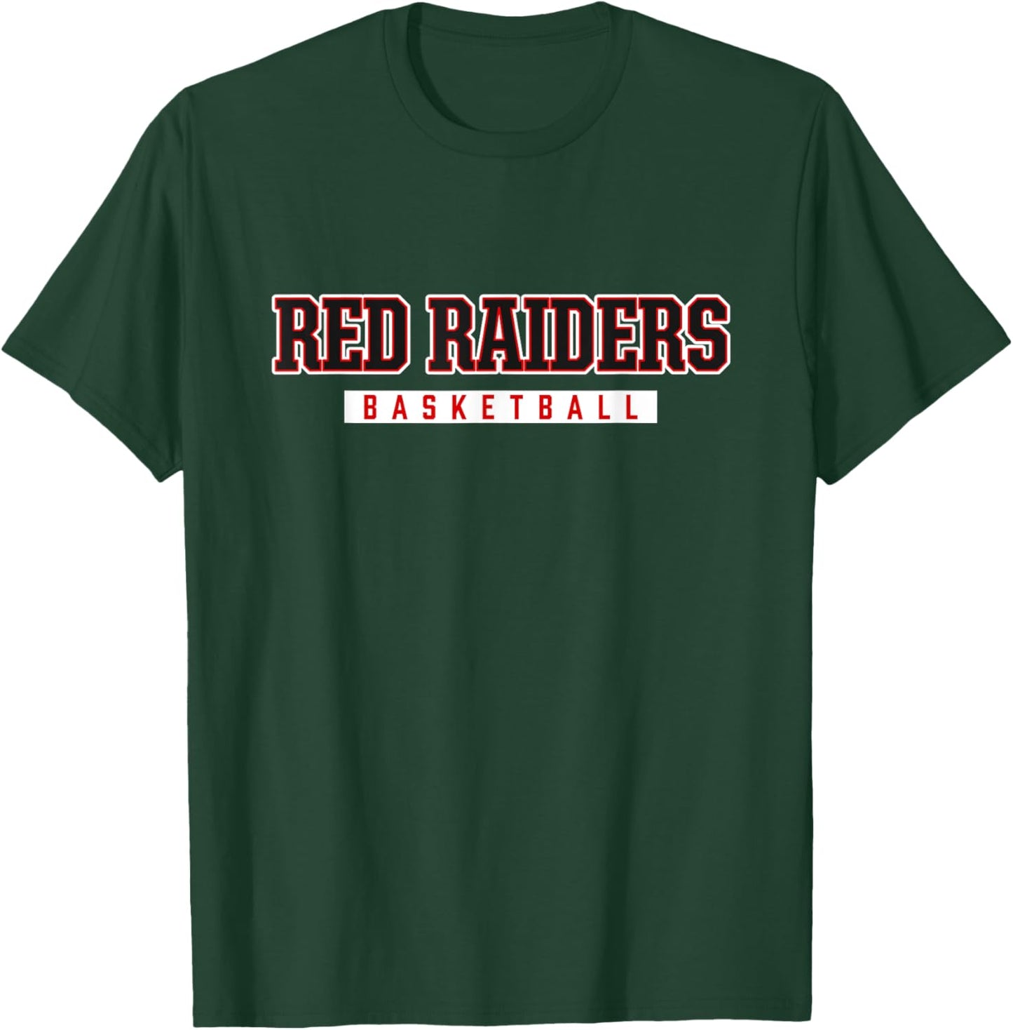 Red Raiders Basketball Decatur High School T-Shirt - T-Shirt | Forest