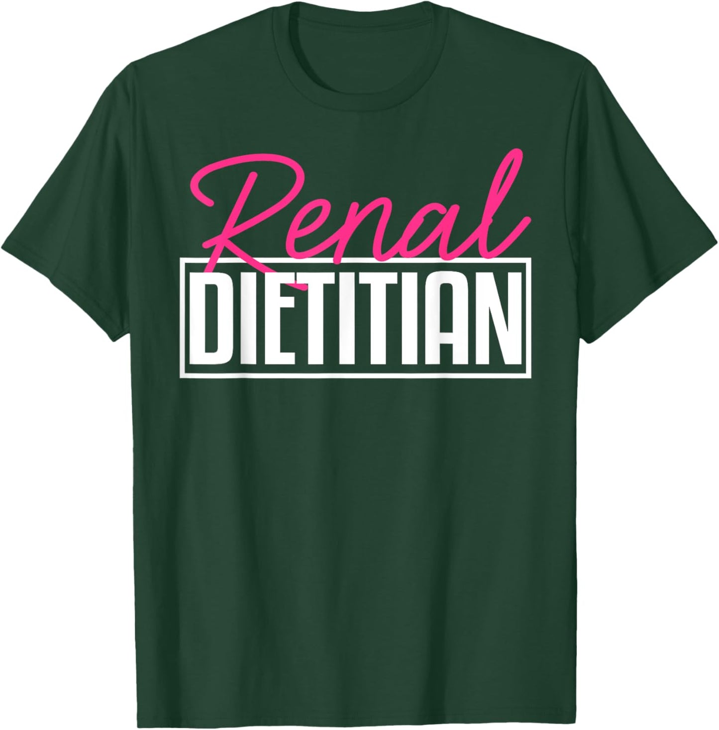 Renal Dietitian Nutritionist Kidney Nephrology Thank You T-Shirt - T-Shirt | Forest