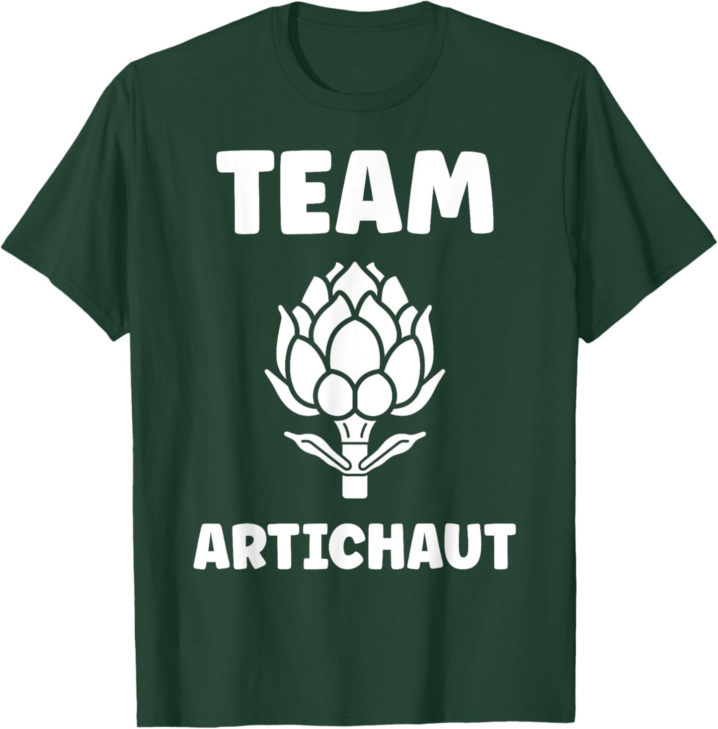 Humour Artichokes Vegetable Simple Team Artichoke T-Shirt - T-Shirt | Forest