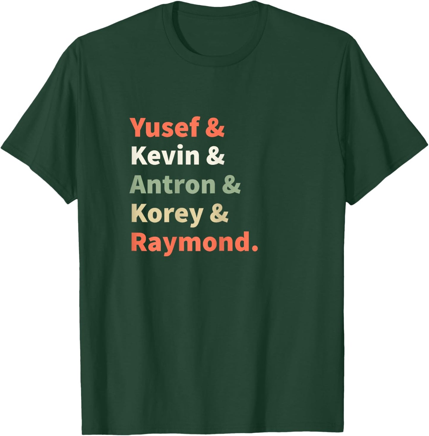 Central Park 5 Five | Exonerated 5 Five Shirt T-Shirt - T-Shirt | Forest