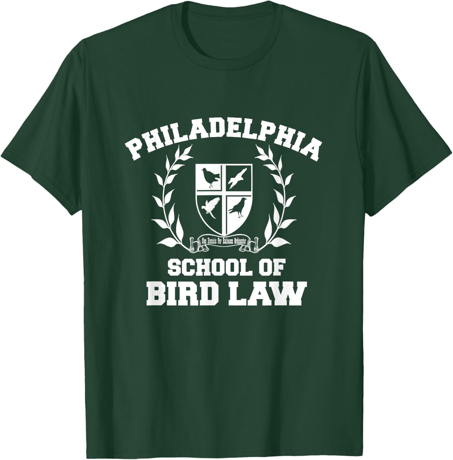 Philadelphia School of Bird Law T-Shirt - T-Shirt | Forest