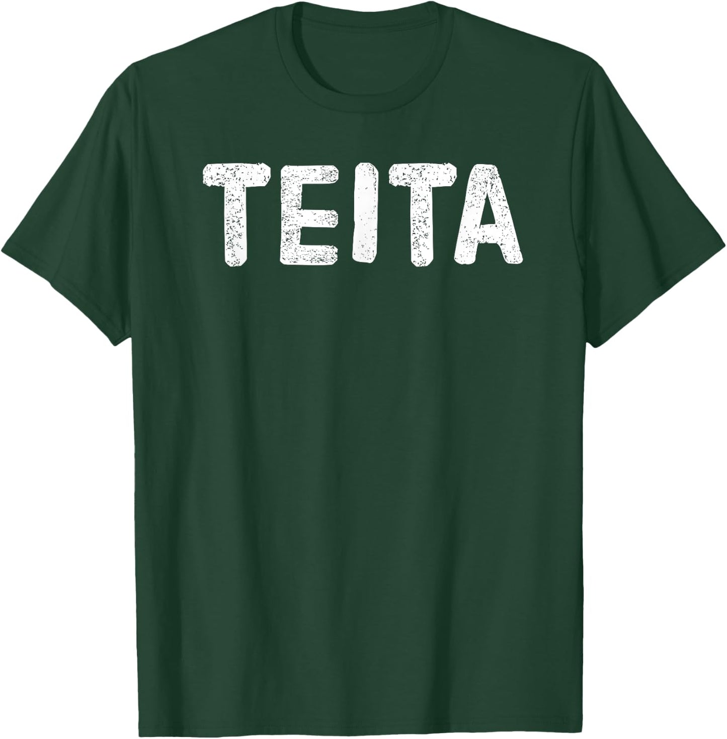 Teita Mother's Day | Arabic Best Grandma Gifts T-Shirt - T-Shirt | Forest