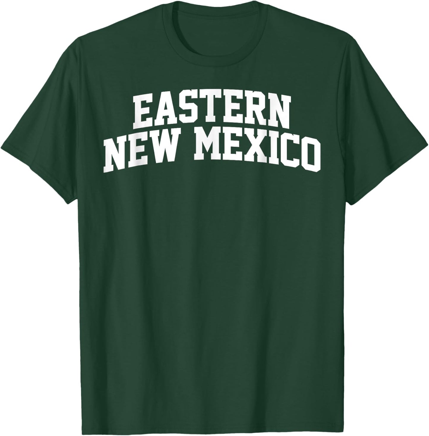 Eastern New Mexico Athletic Arch College University Alumni T-Shirt - T-Shirt | Forest
