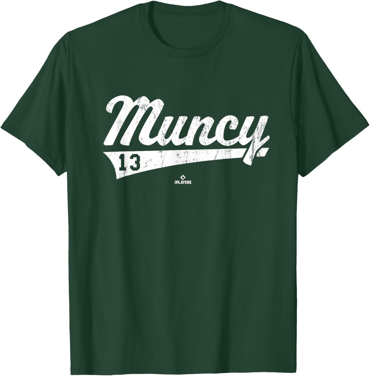 Vintage Gameday Max Muncy Los Angeles MLBPA T-Shirt - T-Shirt | Forest