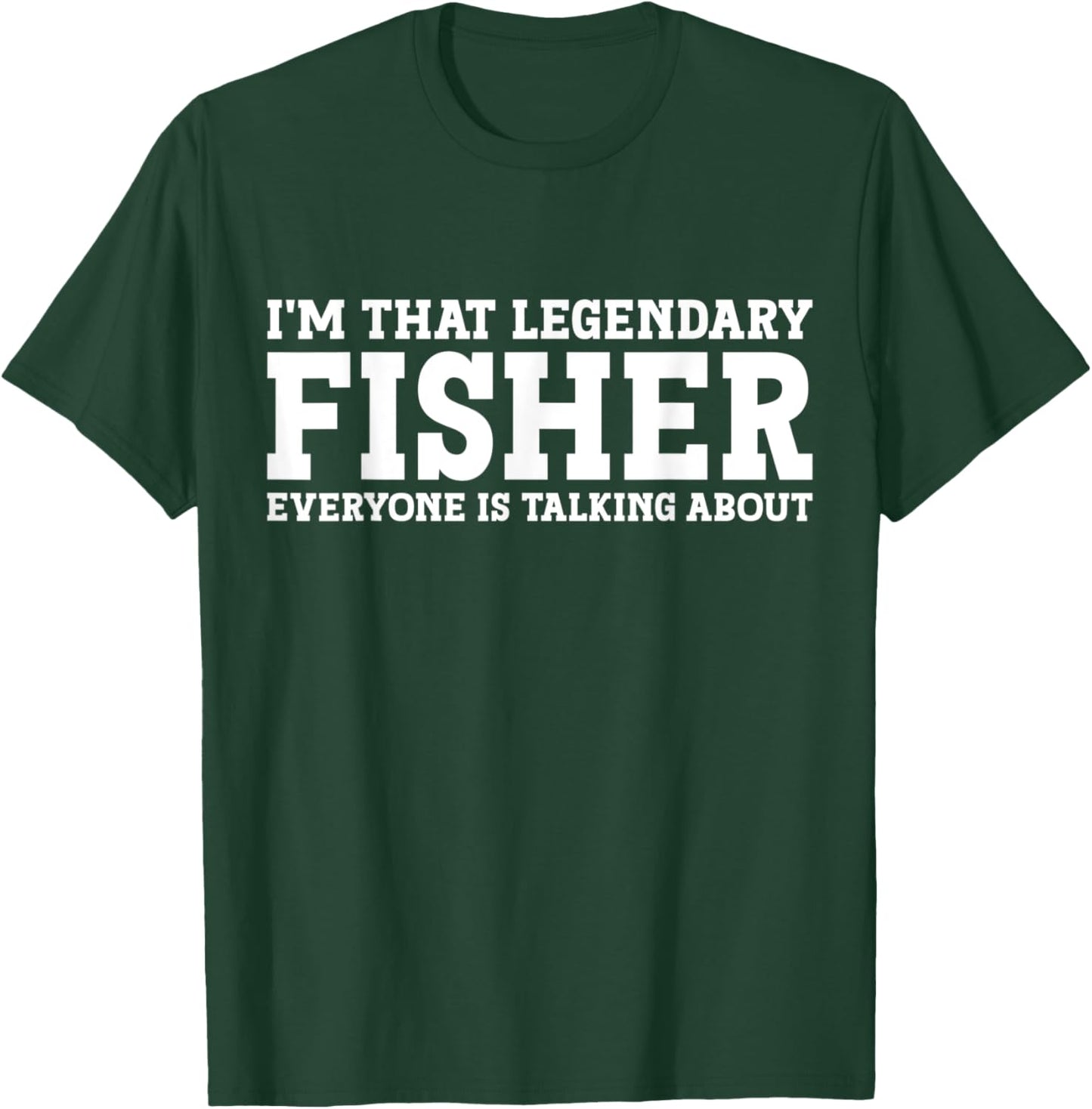 Fisher Personal Name Funny Fisher T-Shirt - T-Shirt | Forest