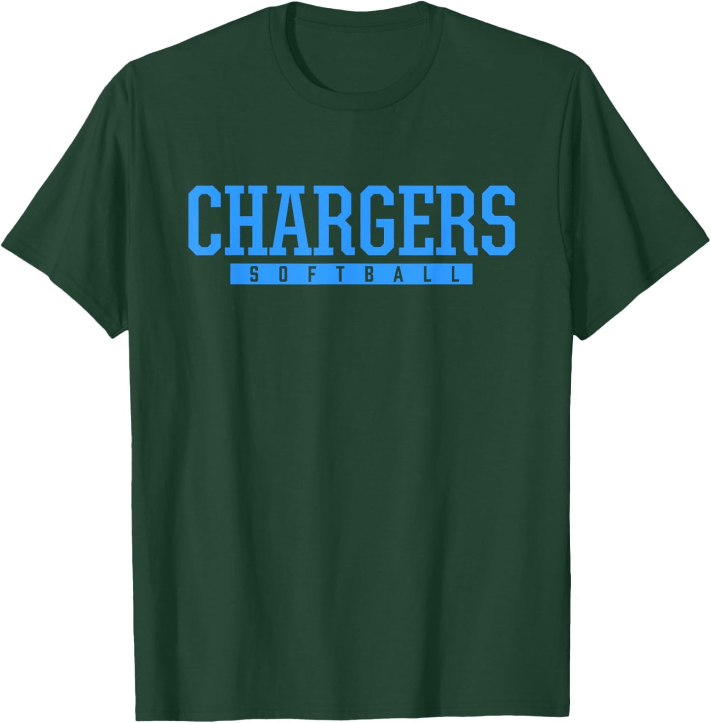 Centennial Chargers Softball HS T-Shirt - T-Shirt | Forest