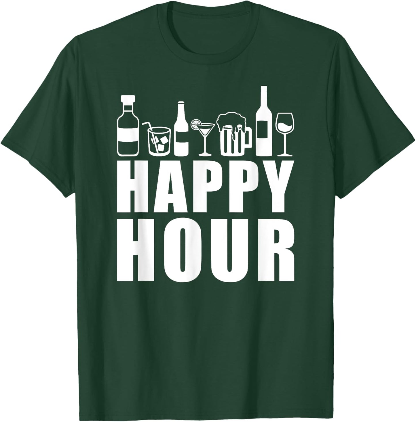 Happy Hour T-Shirt - T-Shirt | Forest