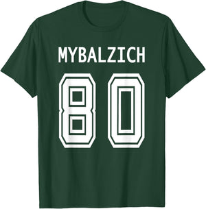 Sports Player Mybalzich 84 Funny Adult T-Shirt - T-Shirt | Forest