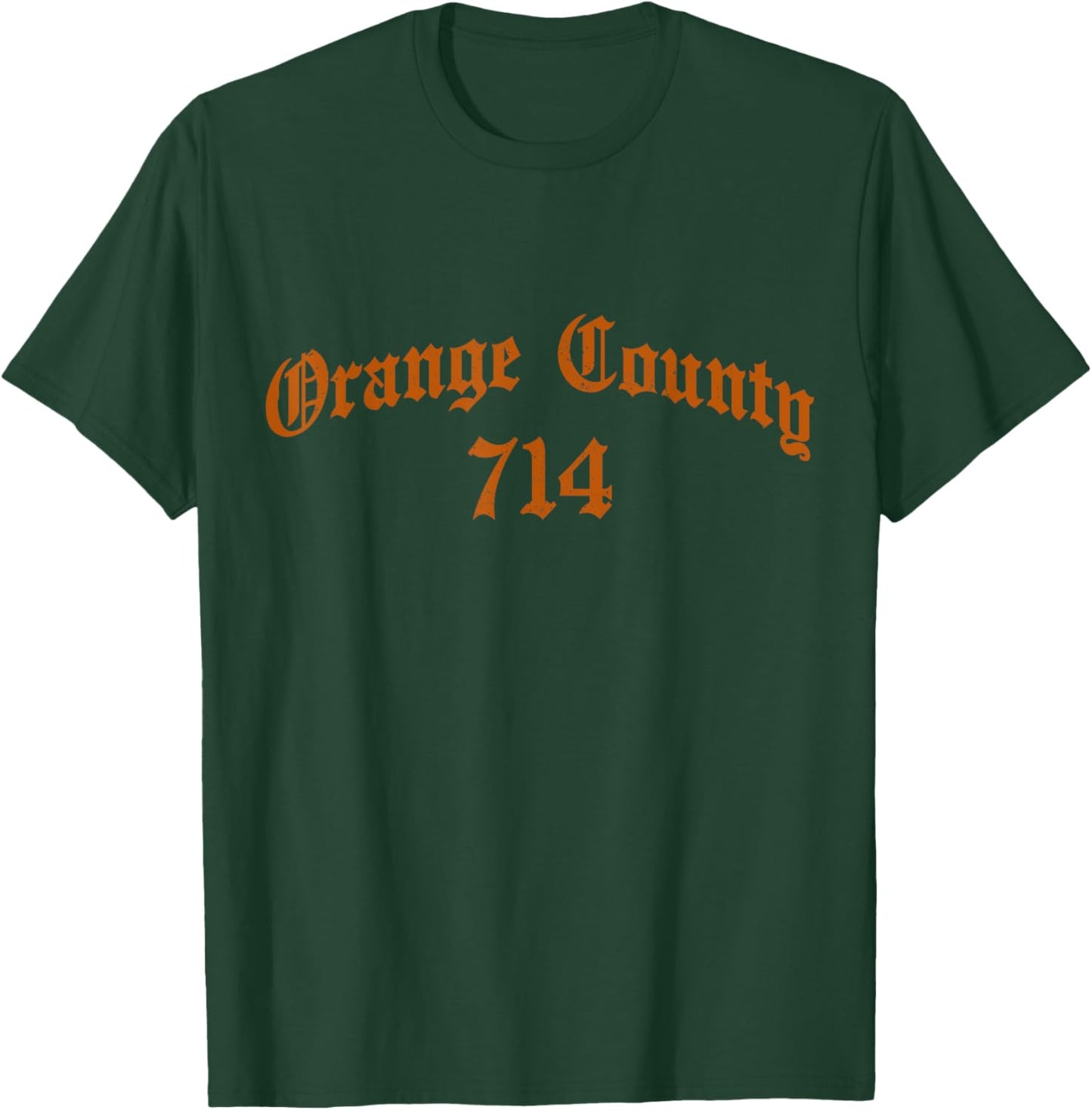 Orange County Area Code 714 Pride California Santa Ana T-Shirt - T-Shirt | Forest