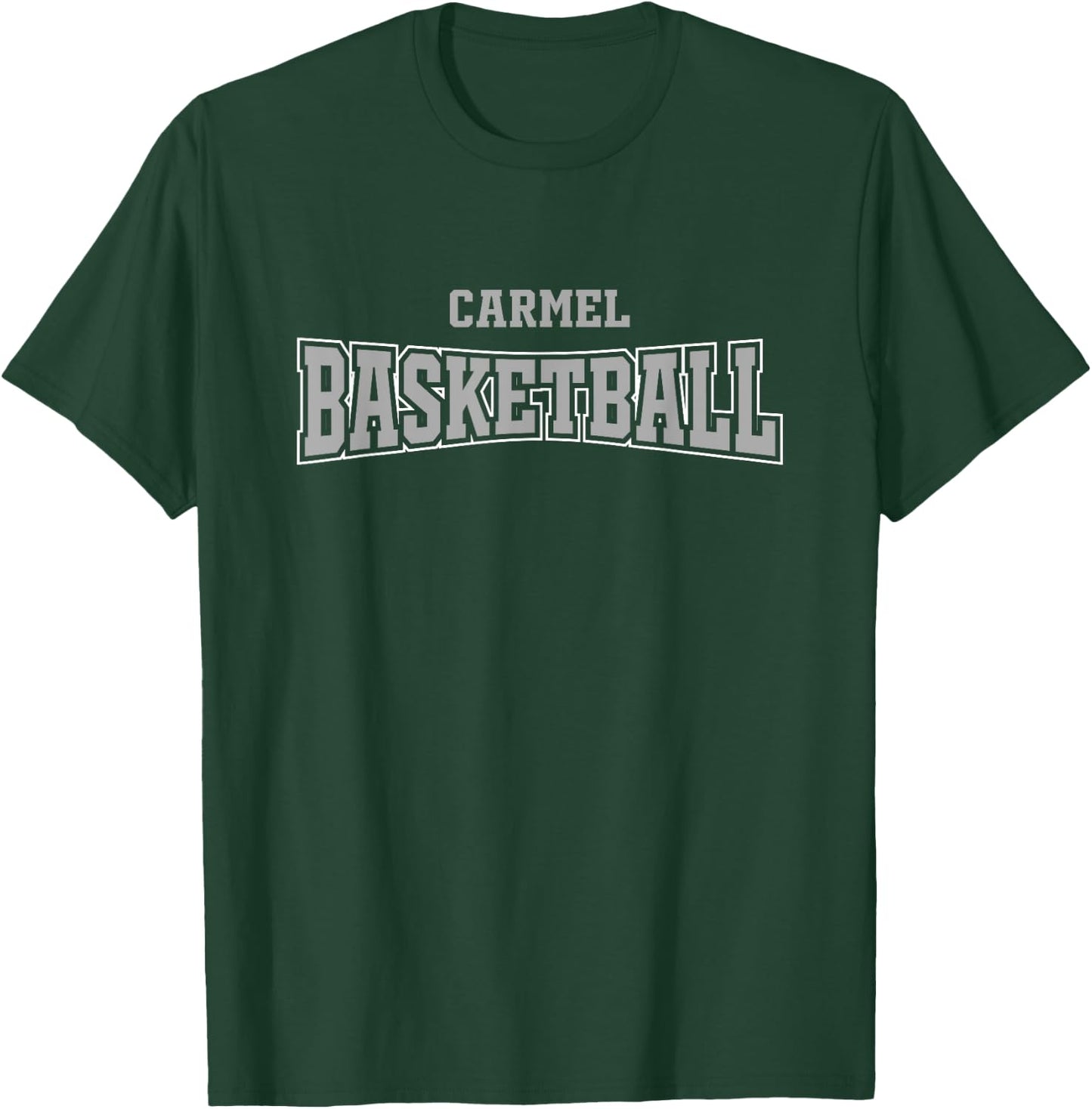 Carmel High School Basketball Warp HS T-Shirt - T-Shirt | Forest