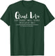 St Faustina Kowalska Great Love Catholic Quote Divine Mercy T-Shirt - T-Shirt | Forest