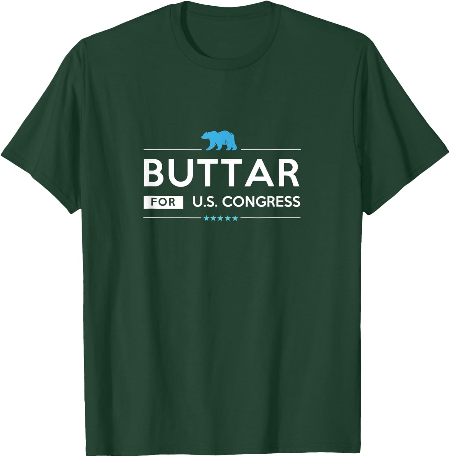 Shahid Buttar 2020 for Congress from California CA-12 T-Shirt - T-Shirt | Forest
