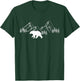 Trees Reflection Wildlife Nature Animal Bear Outdoor Forest T-Shirt - T-Shirt | Forest