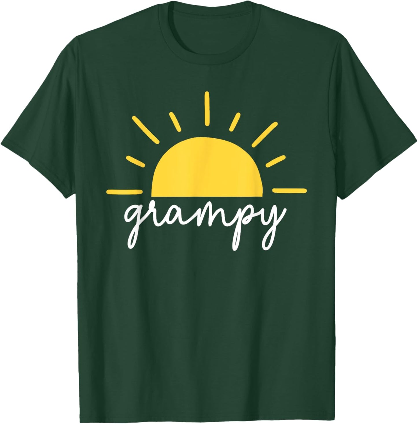 Grampy of the 1st Birthday First Trip Around the Sun Party T-Shirt - T-Shirt | Forest