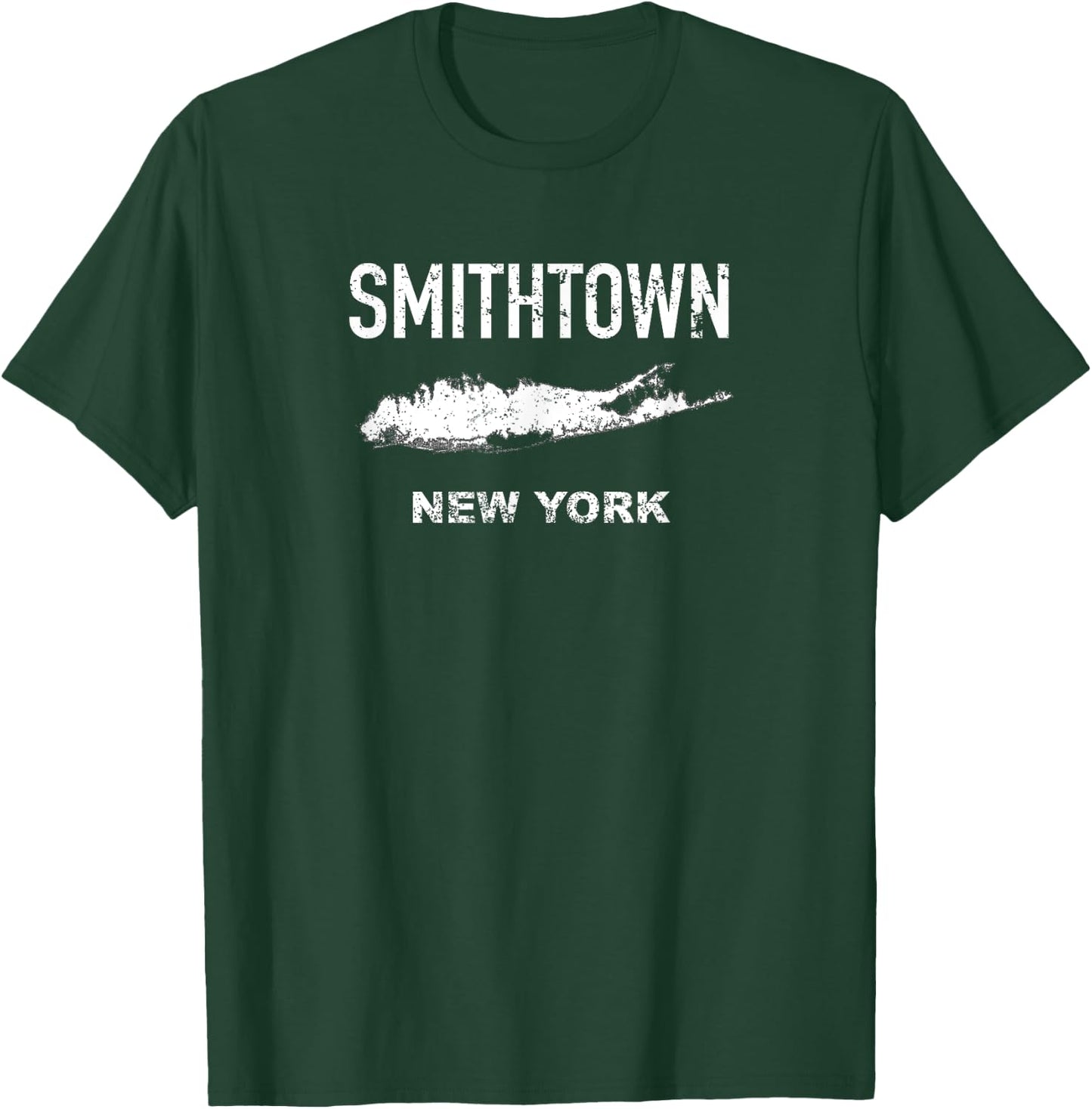 Vintage Smithtown Long Island New York T-Shirt - T-Shirt | Forest