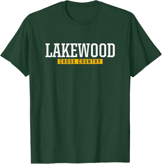 Lakewood High School Cross Country T-Shirt - T-Shirt | Forest
