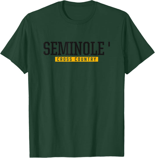 Seminole High School Cross Country T-Shirt - T-Shirt | Forest
