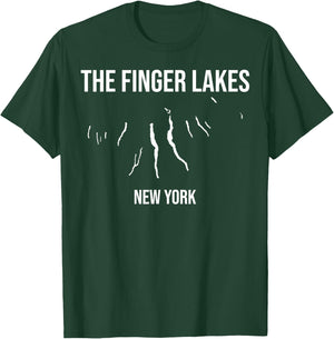 Cool The Finger Lakes New York | Funny Tourist Travel Gift T-Shirt - T-Shirt | Forest