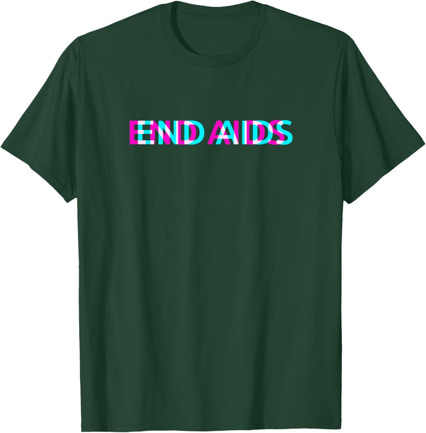 World Aids Day HIV Awareness End Aids T-Shirt - T-Shirt | Forest