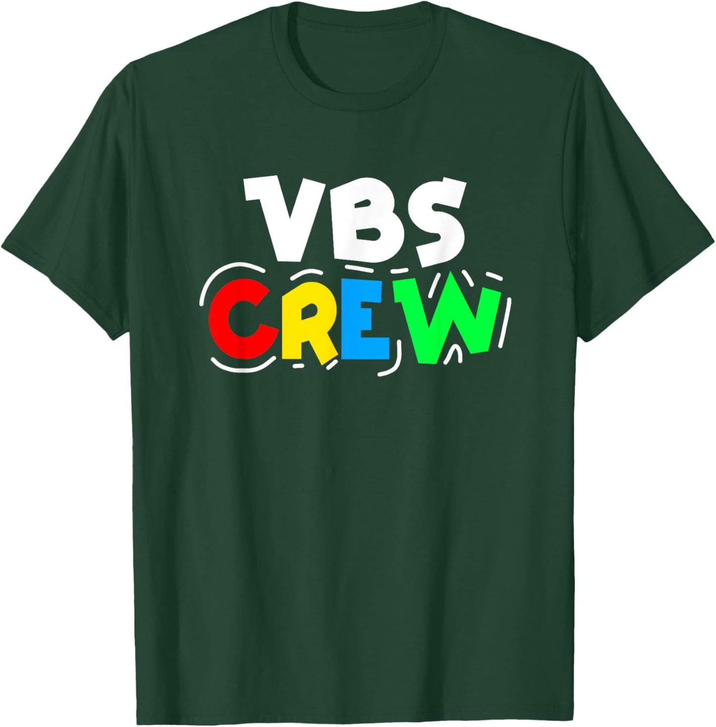 Kids Summer Church Christian Squad Camp Vbs Groovy Bible T-Shirt - T-Shirt | Forest