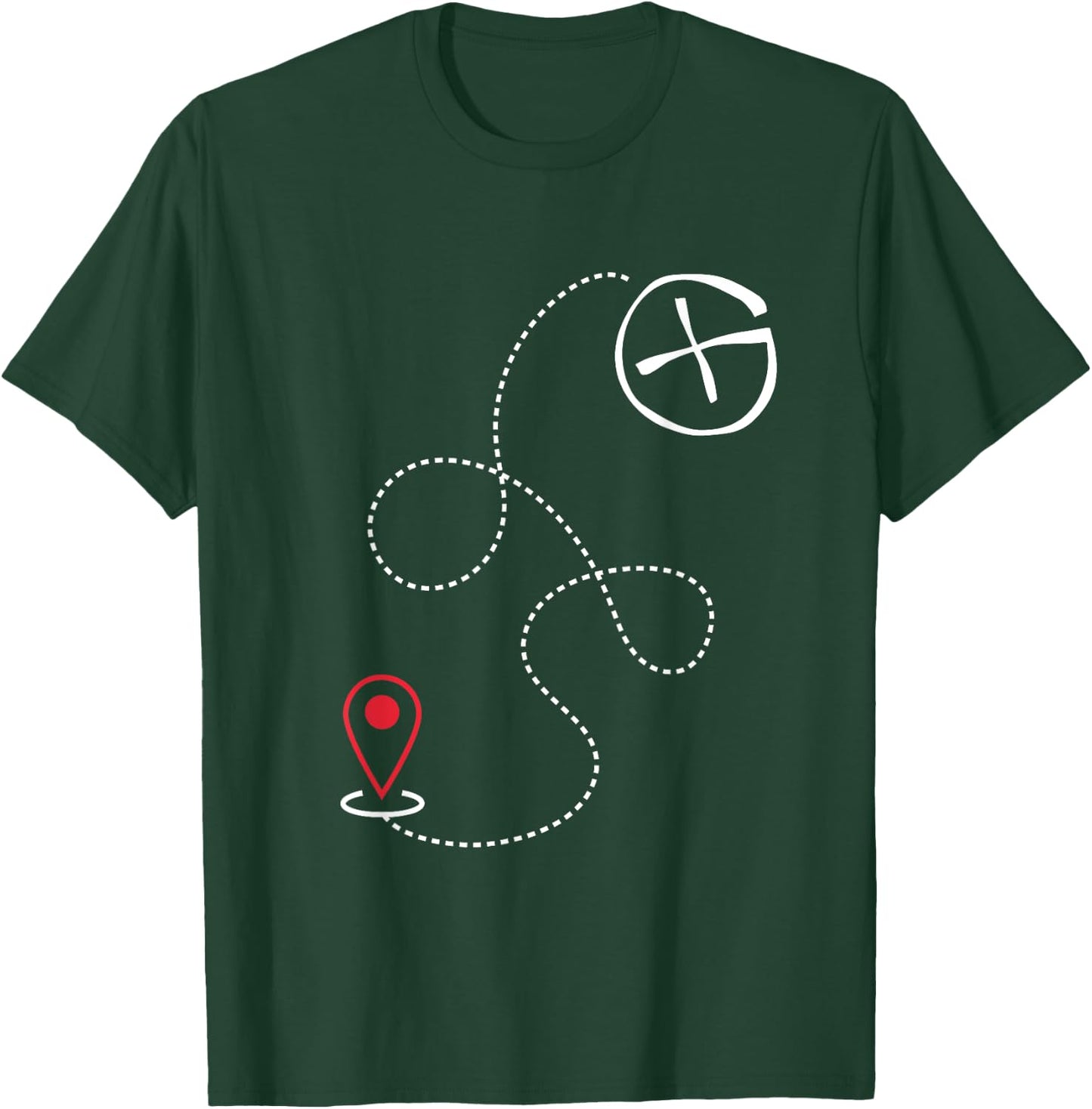 Funny Geocacher I Nerdy Outdoors I Geocaching T-Shirt - T-Shirt | Forest