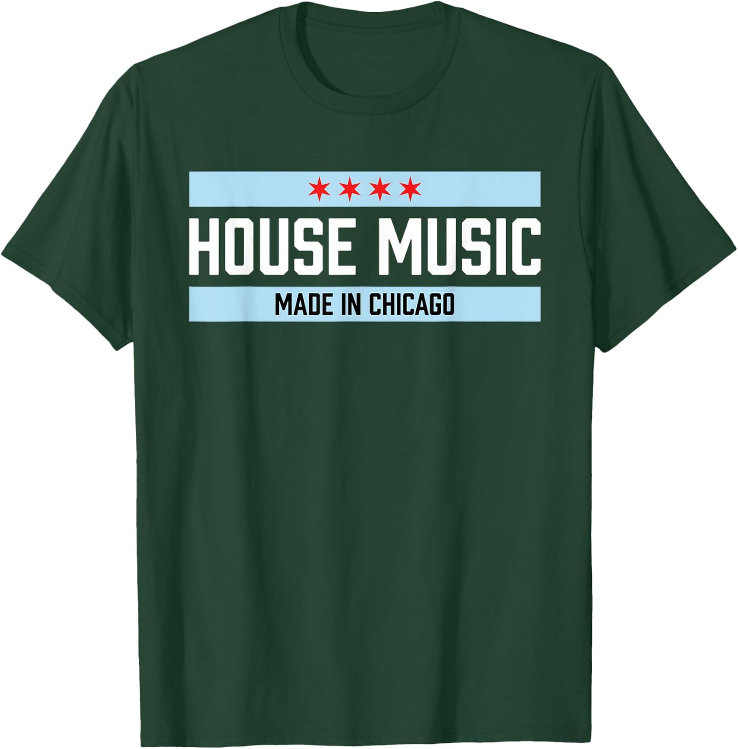 Chicago House Music - Dance Disco DJ T-Shirt - T-Shirt | Forest