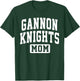 Gannon University Knights Mom Mother Arch Vintage Family T-Shirt - T-Shirt | Forest