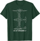 OA-37 Dragonfly American Plane Blueprint Gift T-Shirt - T-Shirt | Forest