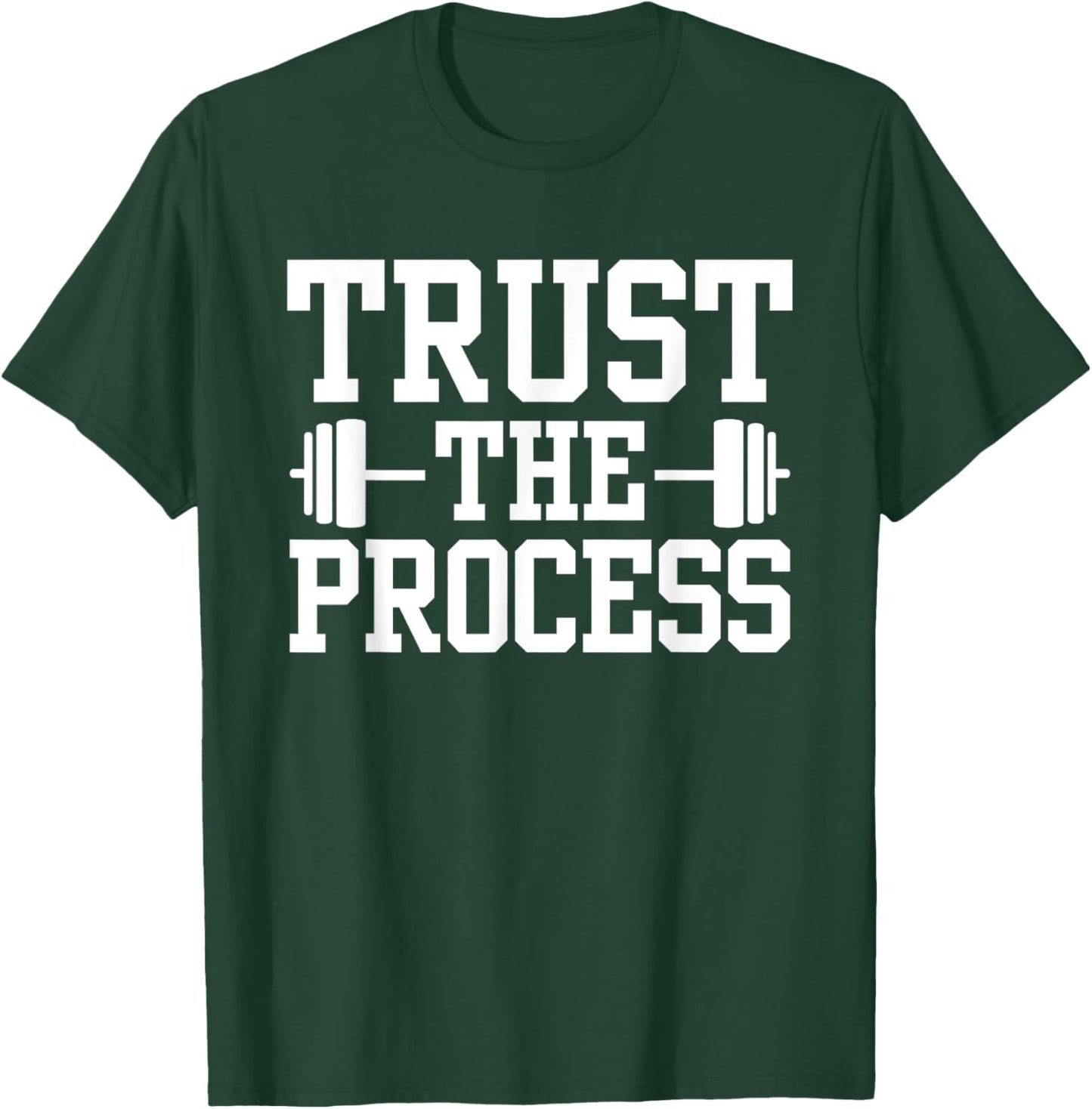 Motivational Quote Saying Gym Fan Workout Fitness Lover T-Shirt - T-Shirt | Forest