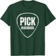 Flatpicking Bluegrass Guitar Pick Flatpick Bluegrass Player T-Shirt - T-Shirt | Forest