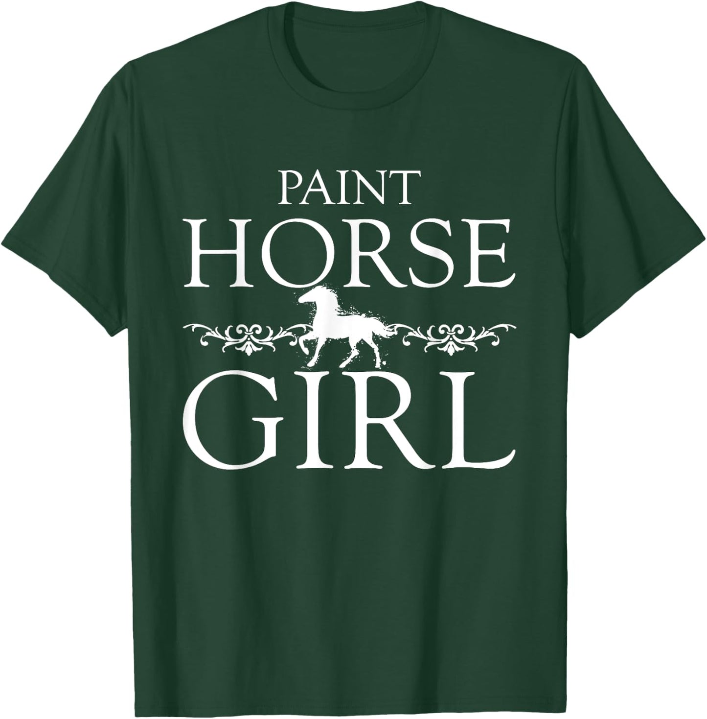 Paint Horse Girl Horse Lover Gifts Girls Women T-Shirt - T-Shirt | Forest