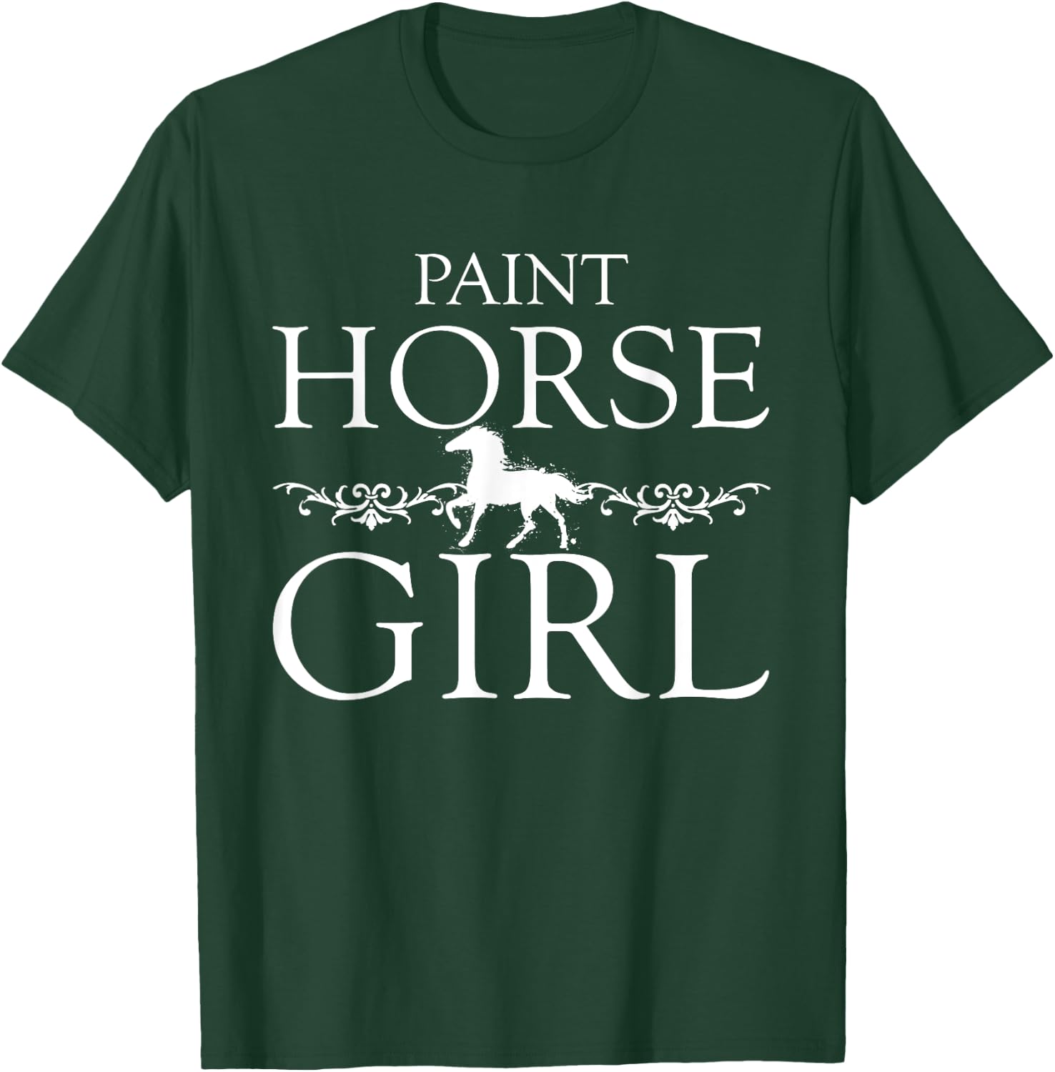Paint Horse Girl Horse Lover Gifts Girls Women T-Shirt - T-Shirt | Forest