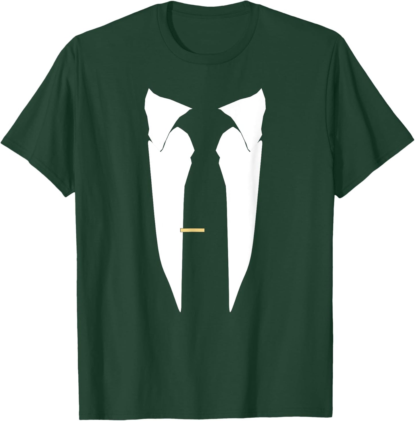 Suit Tie Wedding Tuxedo Prom Bachelor Ceremony T-Shirt - T-Shirt | Forest