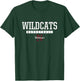 Newark Wildcats Logo Basketball HS T-Shirt - T-Shirt | Forest