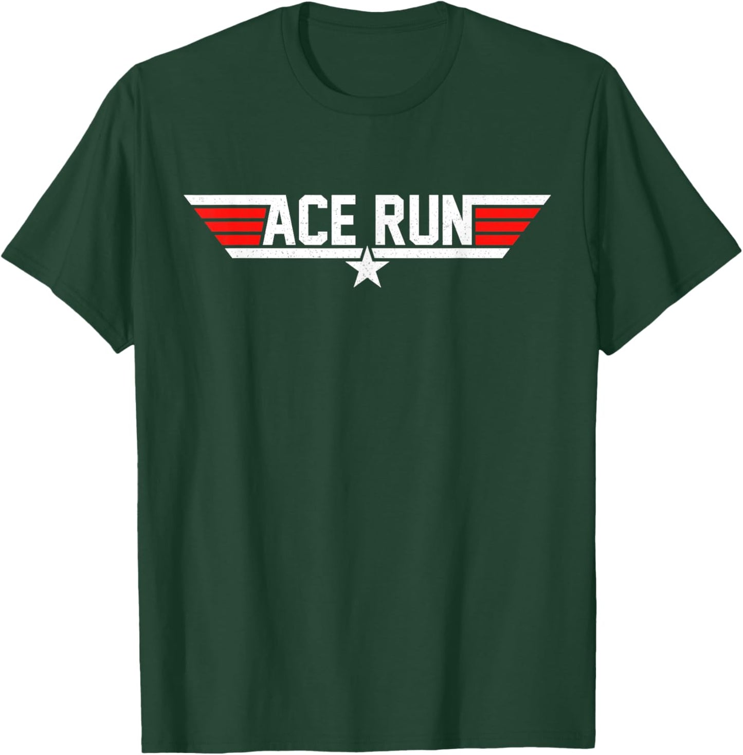 Disc Golf Ace Run, Disc Golf Gift, Ace Run T-Shirt - T-Shirt | Forest