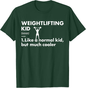 Sport Kid Definition Weightlifting T-Shirt - T-Shirt | Forest